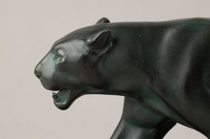 LE VERRIER Max (1891 - 1973)
Walking panther,
Proof...