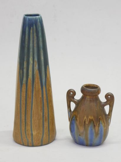 METENIER
High vase in flamed stoneware with...
