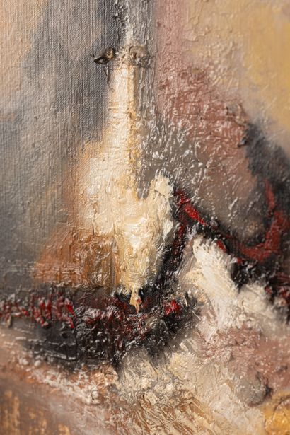 MOIRAS Jean (né en 1945)
Peinture abstraite...