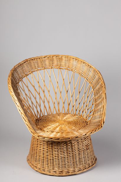 TRAVAIL DES ANNEES 1960
Suite de 3 fauteuils...