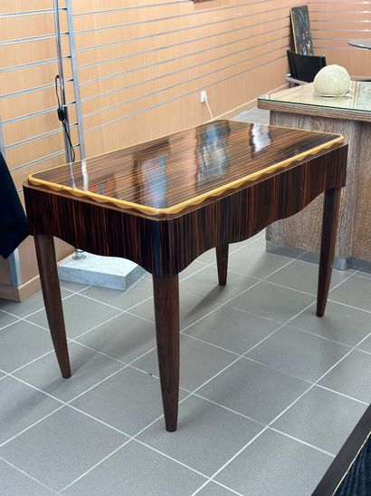 ART DECO PERIOD WORK
Flat desk in Macassar...