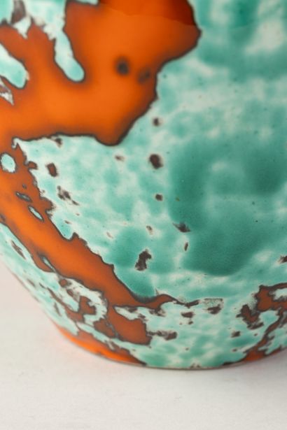 J. MASSIER (XXth) IN VALLAURIS
Baluster vase...