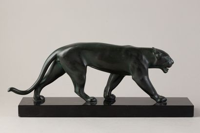 LE VERRIER Max (1891 - 1973)
Walking panther,
Proof...