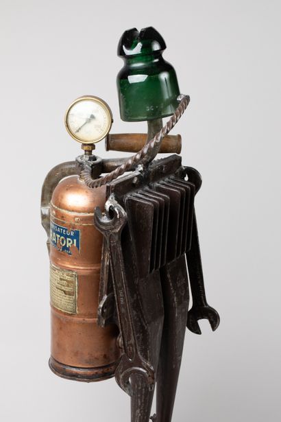 CHARLAT Patrice
The diver
Sculpture in recycled...
