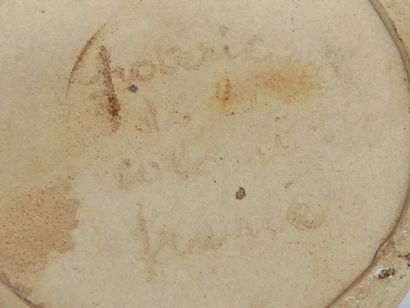 POTERIE DE LA COLOMBE
Glazed stoneware orangeade...