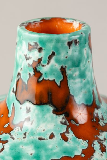 J. MASSIER (XXth) IN VALLAURIS
Baluster vase...