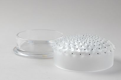 LALIQUE France, modèle Cactus - Bonbonnière...