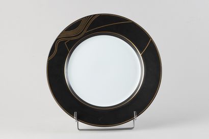 Plat en porcelaine Stream - Arata Isozaki...