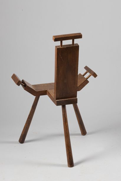 TRAVAIL DES ANNEES 1960-1970
Chaise à l’évocation...