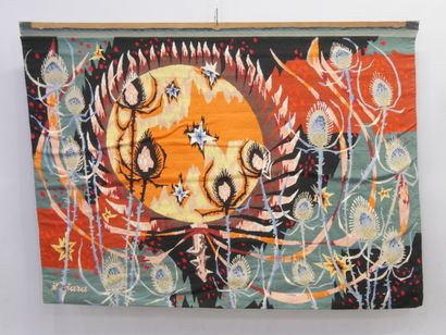 VIARD JL
Soleil sur les Chardons,
tapisserie...