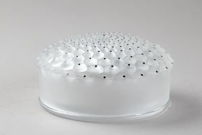 LALIQUE France, modèle Cactus - Bonbonnière...
