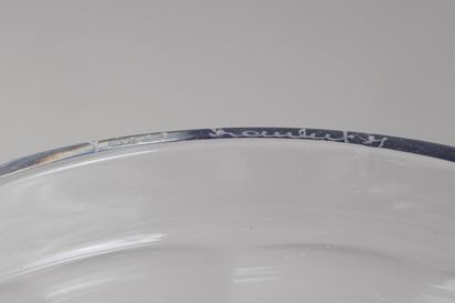 CRISTAL DE BOHEME ATTRIBUE A MOSER KARLSBAD
«...