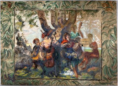 PUY Jean (1876 - 1960)
Orchestre sous les...