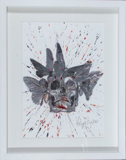 PASQUA Philippe (born 1965)
Vanité aux papillons,...