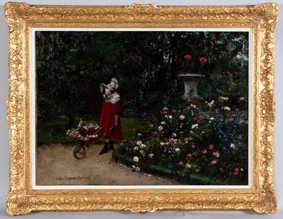 CARRIER-BELLEUSE Louis-Robert (1848 - 1913)
La...