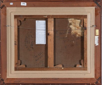NOIROT Emile (1853 - 1924)
Torrent Haut savoyard,
Hst...