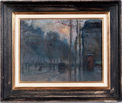 CHARRETON Victor (1864 - 1936)
Neige,
Hsc...