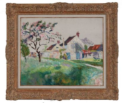 CHARRETON Victor (1864-1936)
Printemps en...