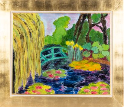 TAVE Georgette (1925 - 2008)
Nymphéas et...