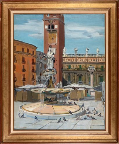 BRAYER Yves (1907 - 1990)
Place aux herbes...