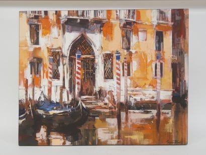 MITRO (born 1957)
View of Venice, 
