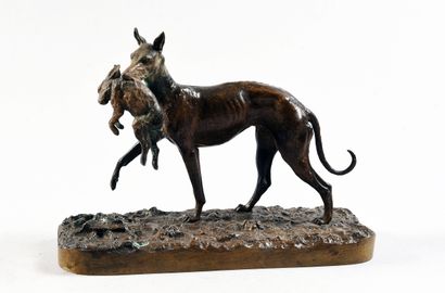 FRATIN Christophe (1801-1864), d'après, 
Lévrier...