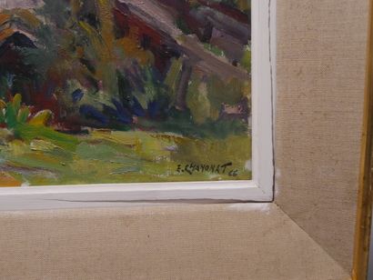 CHANONAT Ernest (1907 - 1995) St Amant, le...