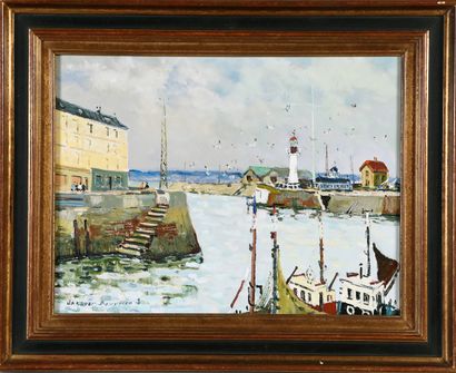 BOUYSSOU Jacques (1926 - 1997)
Honfleur,...