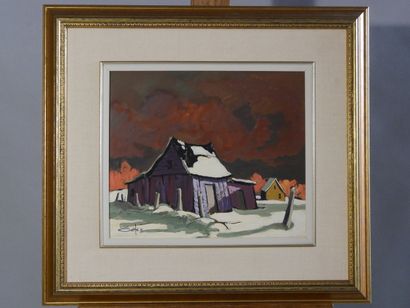 COTE Bruno (Coté) (1940-2010)
Paysage de...