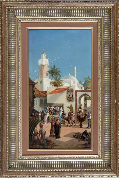 ECOLE MODERNE
Le souk et la mosquée,
Hsp...