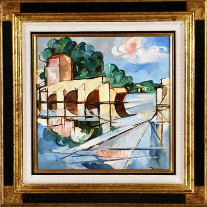 DESPIERRE Jacques (1912 - 1995)
Le pont Corot...