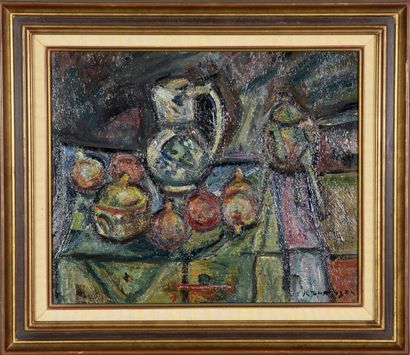 KREMEGNE Pinchus (1890 - 1981)
Still life...