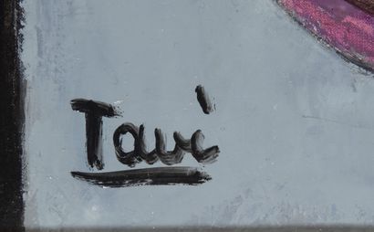 TAVE Georgette (1925 - 2008)
Rose et citrons,
Hst...