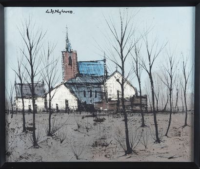 NYLAND Urban landscape, Hst shg, 38 x 46...