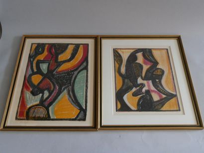ATLAN Jean-Michel (1913-1960)
Ensemble de...