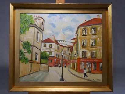 COLL Raymond (born 1953) Rue de Montmartre,...