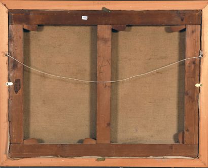 BERTHON André Les lavandières, Hst sbg, dated...