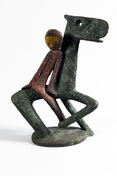 LAMBERT-RUCKI Jean (1888 - 1967) Cavalier,...