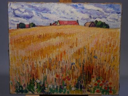 NEILLOT Louis (1898 - 1973)
Village au milieu...