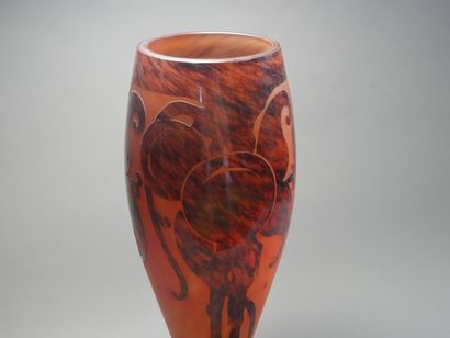 LE VERRE FRANCAIS 
« Prunes » le modèle créé...