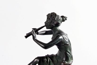 Pedro Ramon RIGUAL (1863 - 1917), after Euterpe...