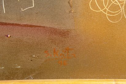 KEITA Souleymane (1947 - 2014) Scarification,...