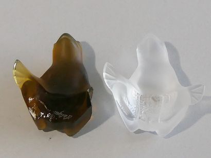 LALIQUE France - Grenouille en cristal en...