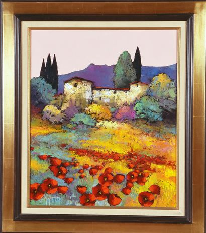 KEIFLIN Roger (né en 1949)
Paysage provençal...