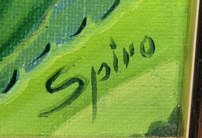 SPIRO Georges (1909 - 1994)
Visage fleuri,...