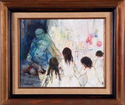 JANSEM Jean (1920 - 2013) Marchand de jouets,...