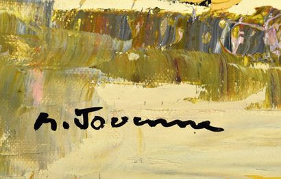 JOUENNE Michel (1933 - 2021) Bouquet d'arbres,...