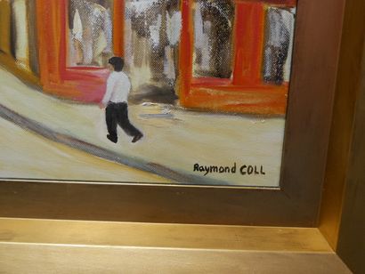 COLL Raymond (born 1953) Rue de Montmartre,...
