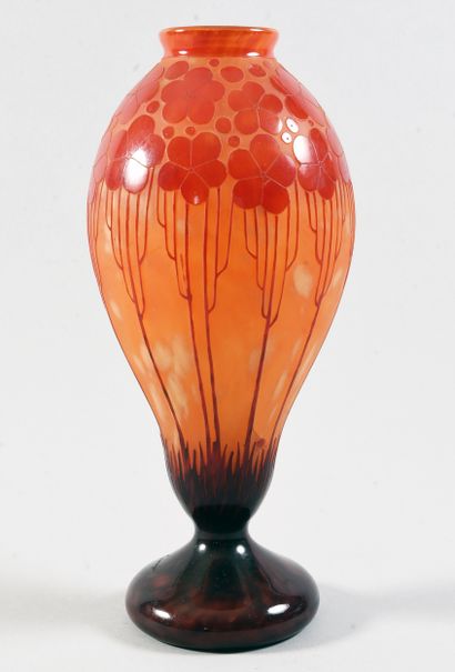 LE VERRE FRANCAIS
« Cardamines » circa 1924-1927
Haut...