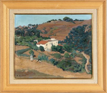 BODINIET André (XXe siècle)
Paysage du Sahel...